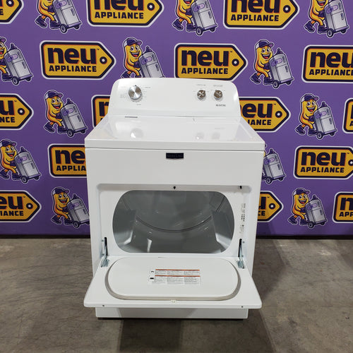 Pictures of Maytag Top Load Style Electric Wrinkle Prevent 7.0 cu. ft. Dryer with Auto Dry 22137SD382 - MED4005SW - Scratch & Dent (Minor) - Neu Appliance Outlet - Discount Appliance Outlet in Austin, Tx