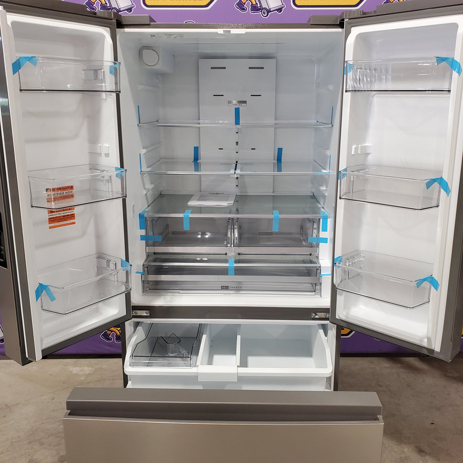 Whirlpool French Door 31 Cu. Ft. Refrigerator with Total Coverage Cooling in Fingerprint Resistant Stainless Steel 22134SD225 - WRFF3136SZ - Scratch & Dent (Minor)