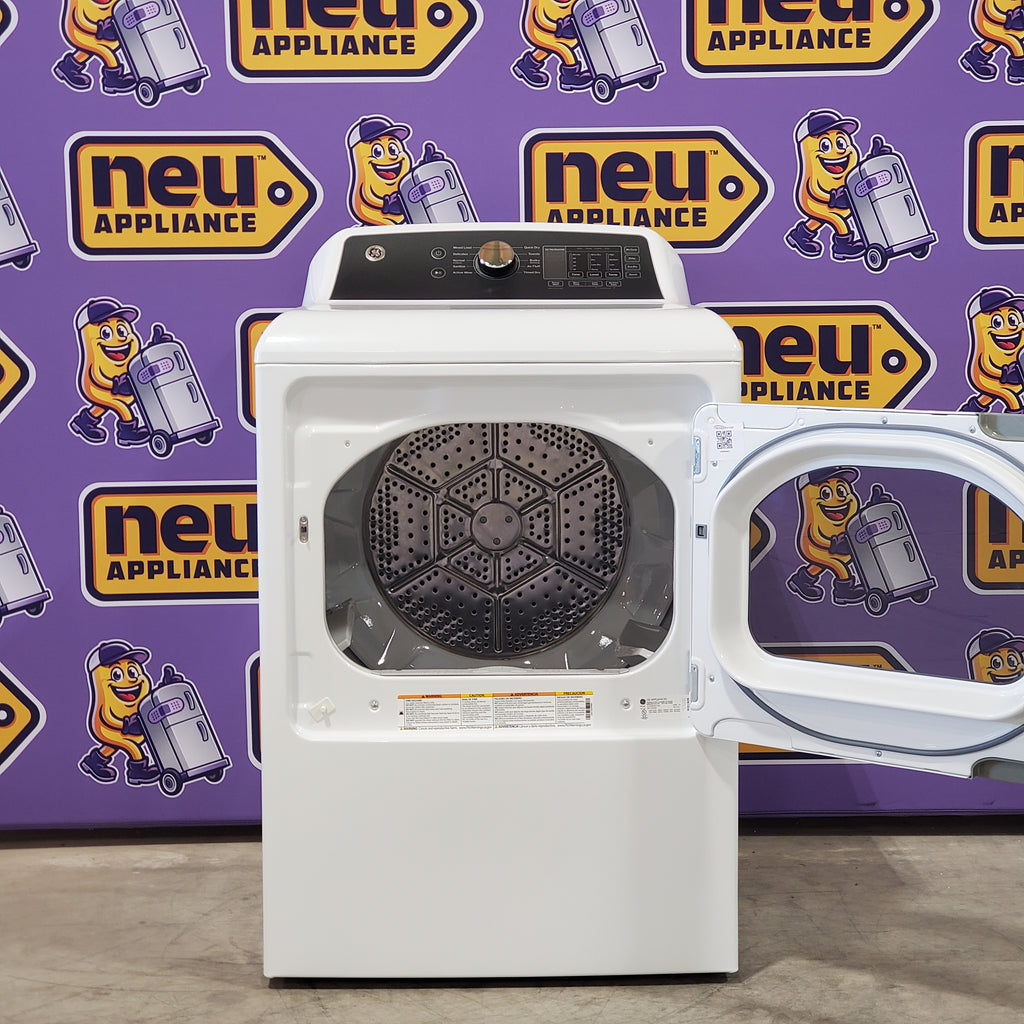 Pictures of GE Electric 7.4 Cu. Ft. Front Load Dryer with Sensor Dry in White GTD58EBSVWS - Open Box - Neu Appliance Outlet - Discount Appliance Outlet in Austin, Tx