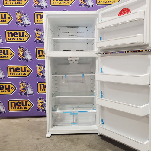Pictures of Frigidaire 30 in. Width 18.3 cu. ft. Top Freezer Refrigerator with EvenTemp Cooling System in White FFTR1835VW - Scratch & Dent (Minor) - Neu Appliance Outlet - Discount Appliance Outlet in Austin, Tx