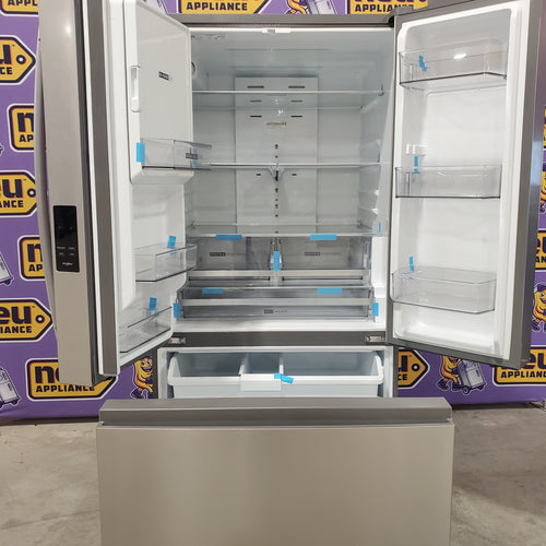 Whirlpool French Door Refrigerator in Fingerprint Resistant Stainless Finish with In-Door Water and Ice Maker - 30 cu. ft. 22SD023 - WRFF3536SZ - Open Box