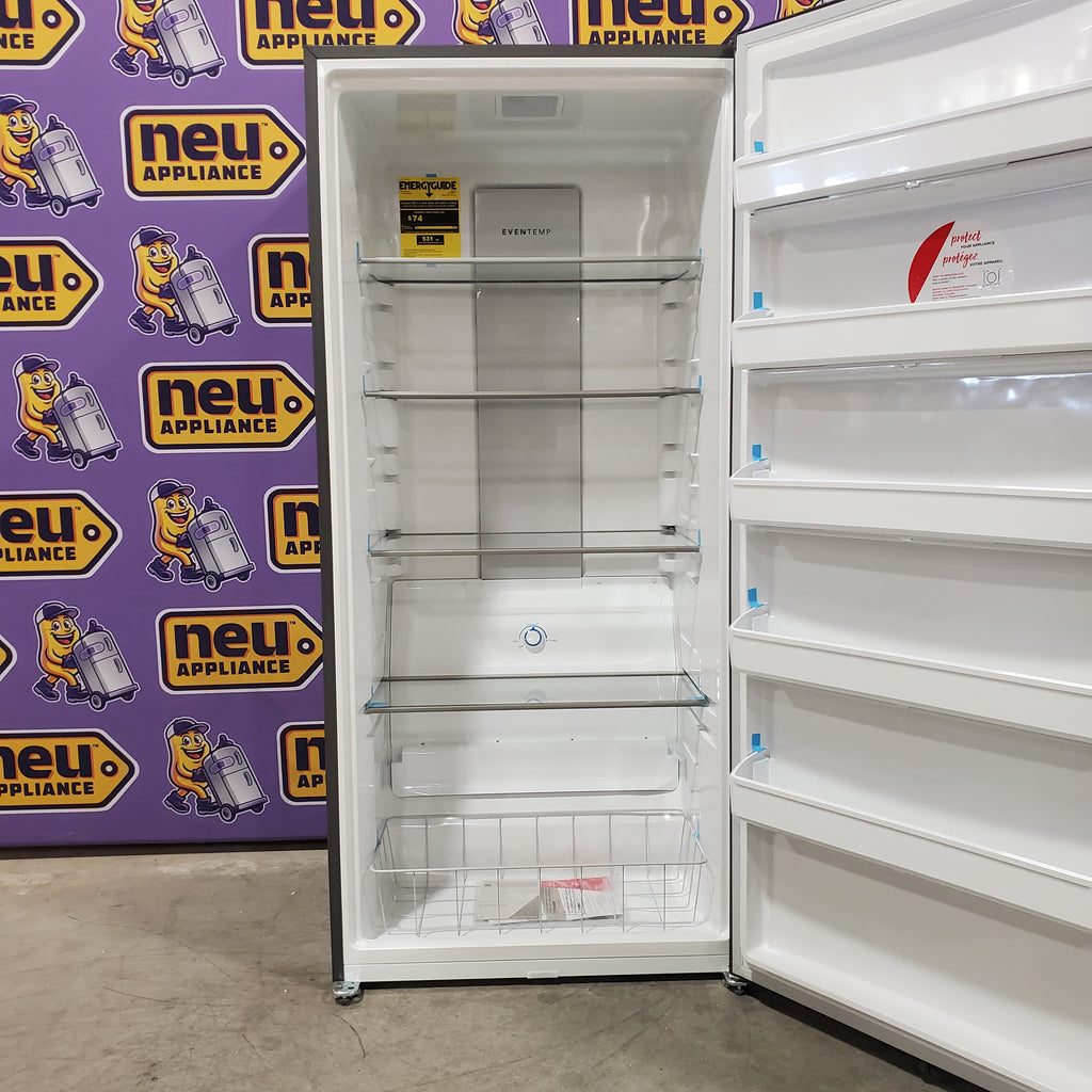 Pictures of Frigidaire 20 Cu. Ft. Garage Ready Upright Freezer in Carbon 3SD432 - FRUF2020AN - Scratch & Dent (Minor) - Neu Appliance Outlet - Discount Appliance Outlet in Austin, Tx