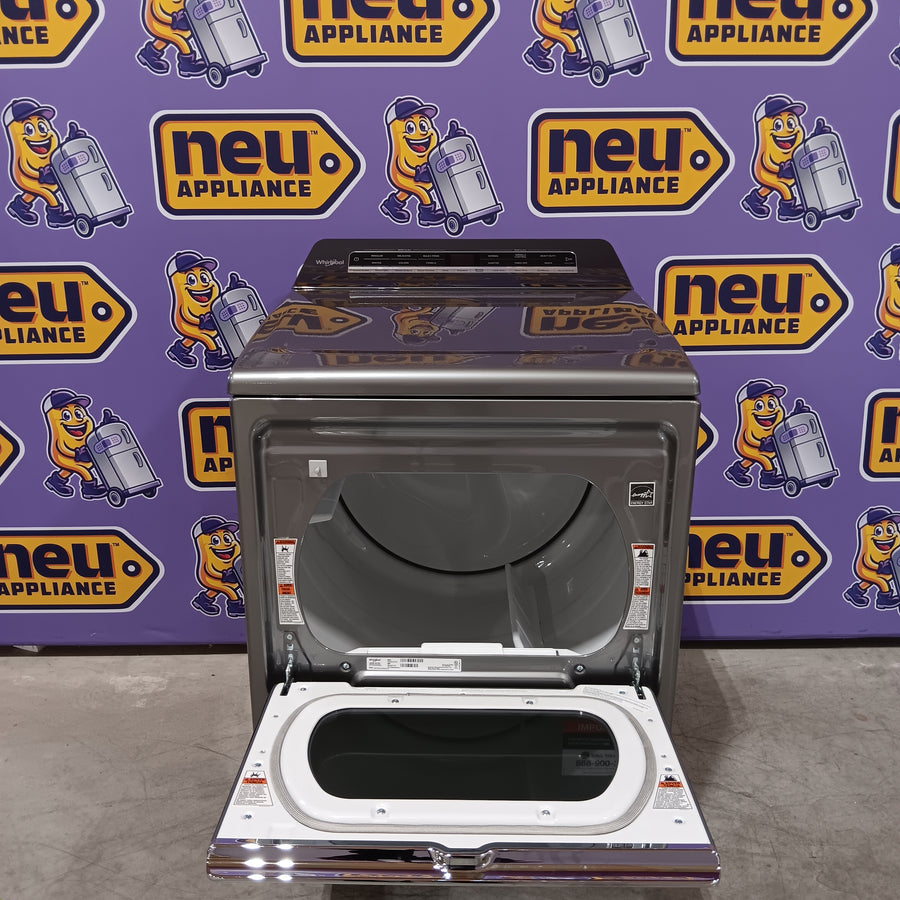 Whirlpool Top Load 5.2 Cu. Ft. Washer with Removable Agitator WTW8127LC - Scratch & Dent (Minor) and Whirlpool Electric 7.4 Cu. Ft. Dryer with Moisture Sensor 16187 - WED8127LC - Scratch and Dent (Minor)