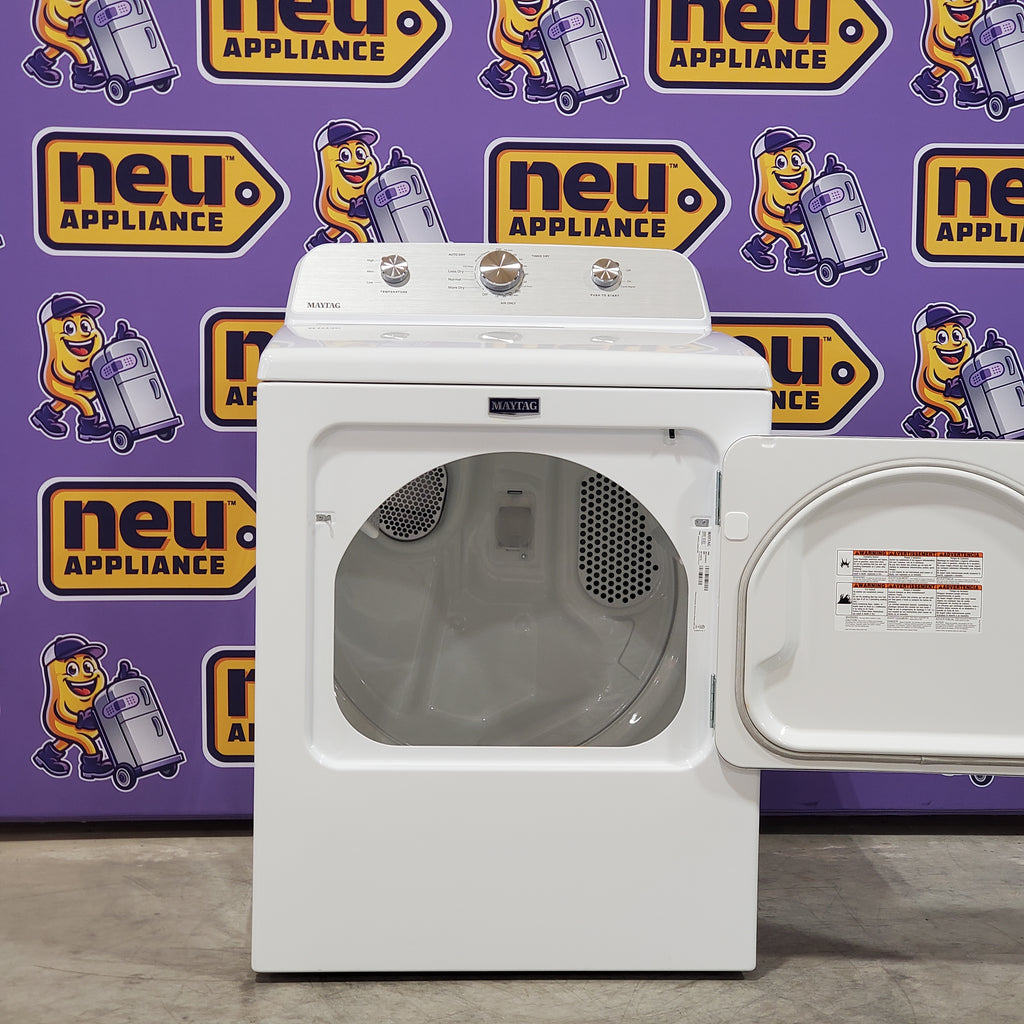Pictures of MayTag 7.0 cu. ft. Top Load Electric Wrinkle Prevent Dryer MED4500MW - Scratch & Dent (Minor) - Neu Appliance Outlet - Discount Appliance Outlet in Austin, Tx