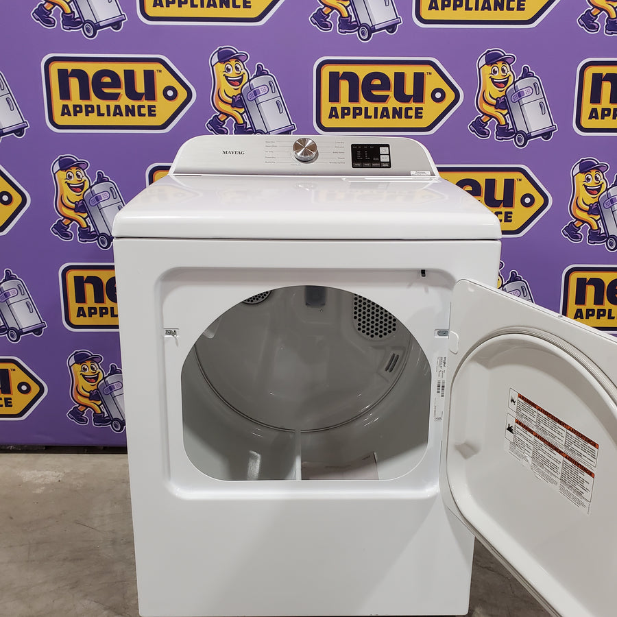 Maytag 7.0 cu. ft Top Load Gas Dryer with Moisture Sensing 30133SD145 - MGD6200KW - Scratch and Dent (Minor)