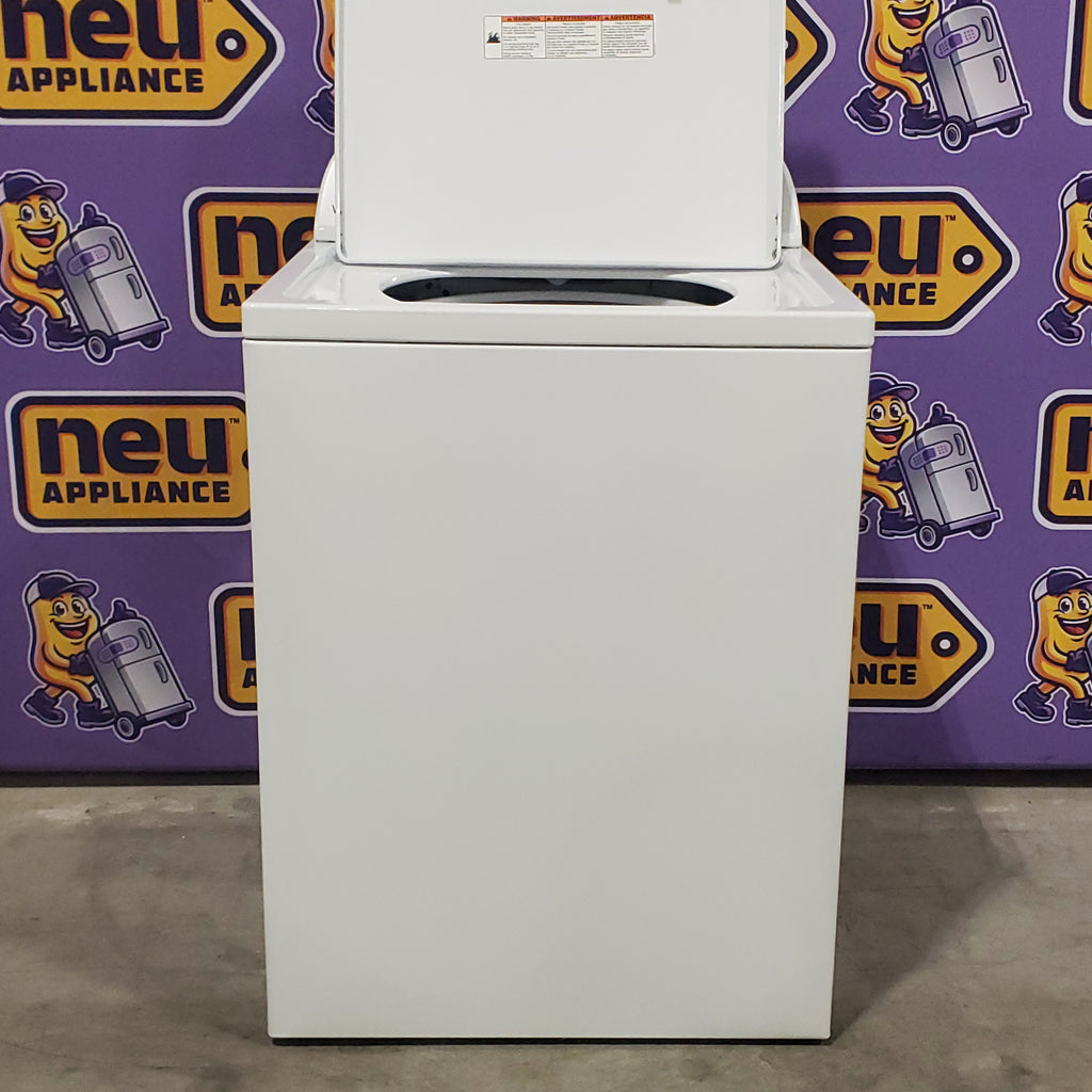 Pictures of Whirlpool Top Load 3.5 Cu. Ft. Washer with Deep Water Wash Option WTW4816FW - Open Box and Whirlpool Vented 7.0 Cu. Ft. Electric Dryer 16129 - WED4815EW - Open Box - Neu Appliance Outlet - Discount Appliance Outlet in Austin, Tx