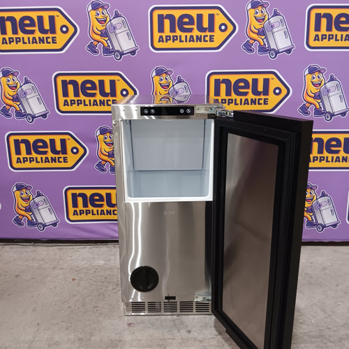 Pictures of ZLINE 15 in. Touchstone Clear Cube Ice Maker with Drain Pump and Panel Ready Door 251317SD1316 - ICCDP-15 - Scratch & Dent (Minor) - Neu Appliance Outlet - Discount Appliance Outlet in Austin, Tx