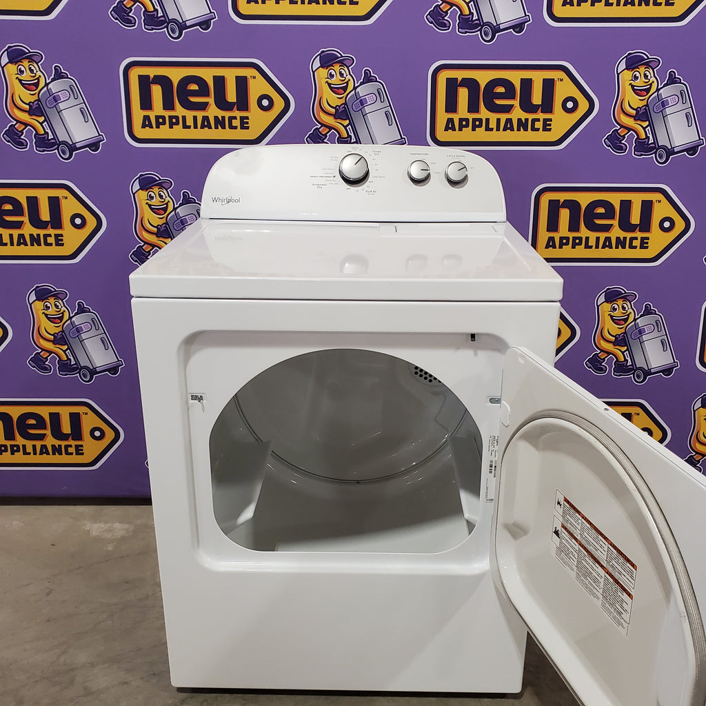 Pictures of Whirlpool White Electric Extra Large 7.0 Cu. Ft. Dryer with Wrinkle Shield 22231SD292 - WED4815EW - Scratch & Dent (Minor) - Neu Appliance Outlet - Discount Appliance Outlet in Austin, Tx
