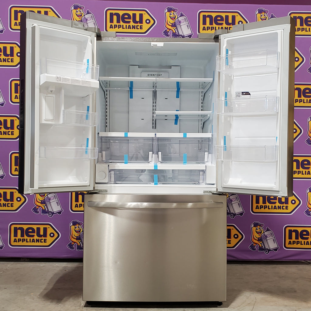 Frigidaire 29 Cu. Ft. Standard-Depth French Door Refrigerator in Stainless Steel 3SD420 - FRFN2813AF - Scratch & Dent (Minor)