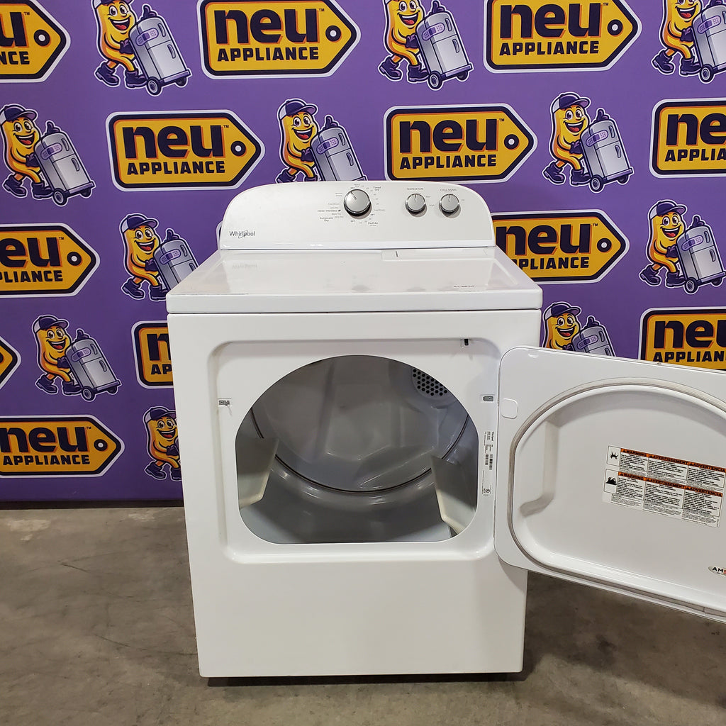 Pictures of Whirlpool Electric Dryer with 7.0 cu. ft. Capacity, Wrinkle Shield Option, Timed Dry, On/Off End of Cycle Signal, Reversible Door 90030 - WED4800BQ - Neu Appliance Outlet - Discount Appliance Outlet in Austin, Tx