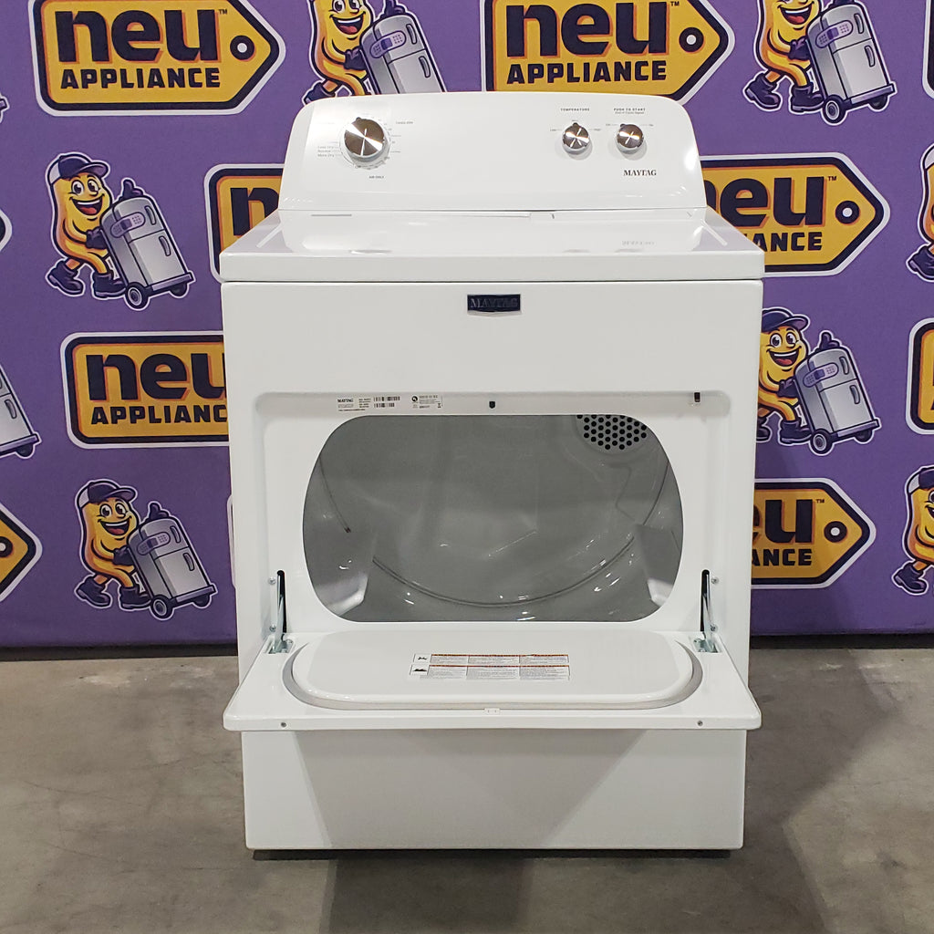 Pictures of Maytag Top Load Style Electric Wrinkle Prevent 7.0 cu. ft. Dryer with Auto Dry 6SD070 - MED4005SW - Open Box - Neu Appliance Outlet - Discount Appliance Outlet in Austin, Tx