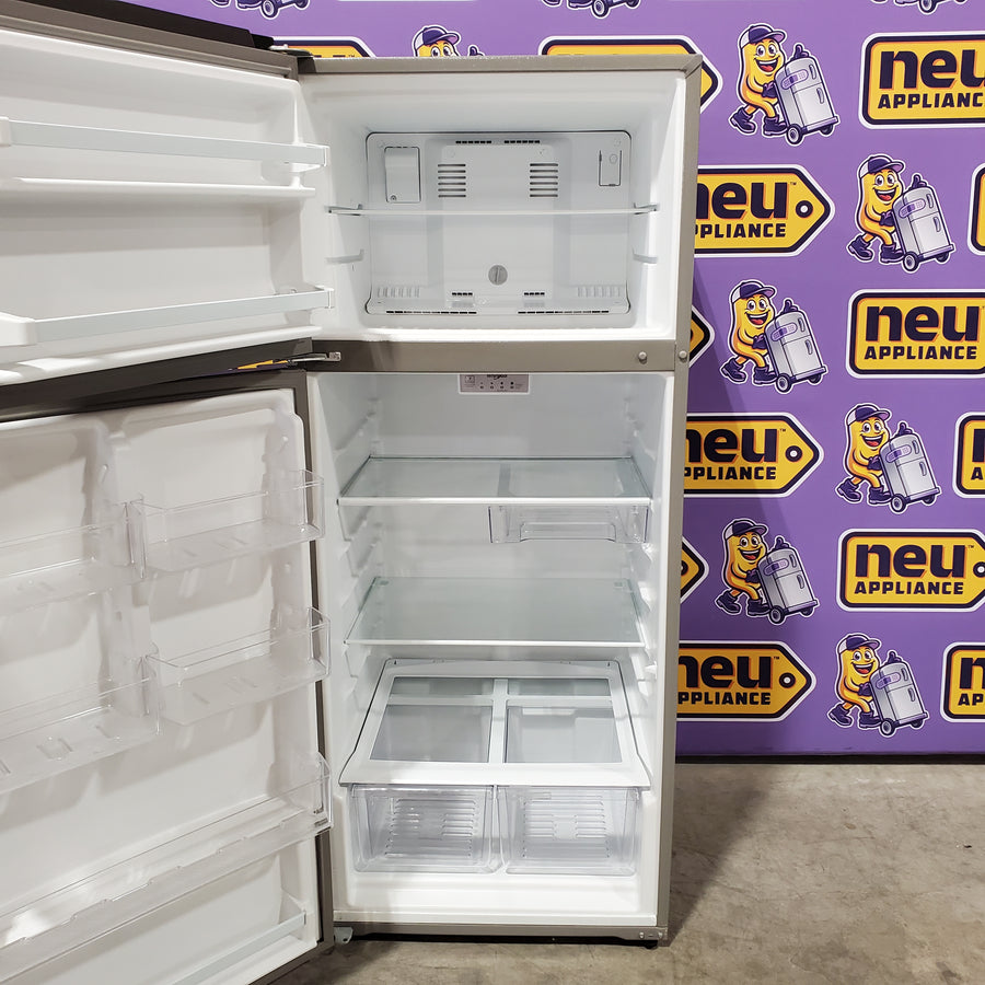 Whirlpool 18 Cu. Ft. 28" Wide Refrigerator in Stainless Steel 31134SD219 - WRT518SZFM - Scratch & Dent (Moderate)