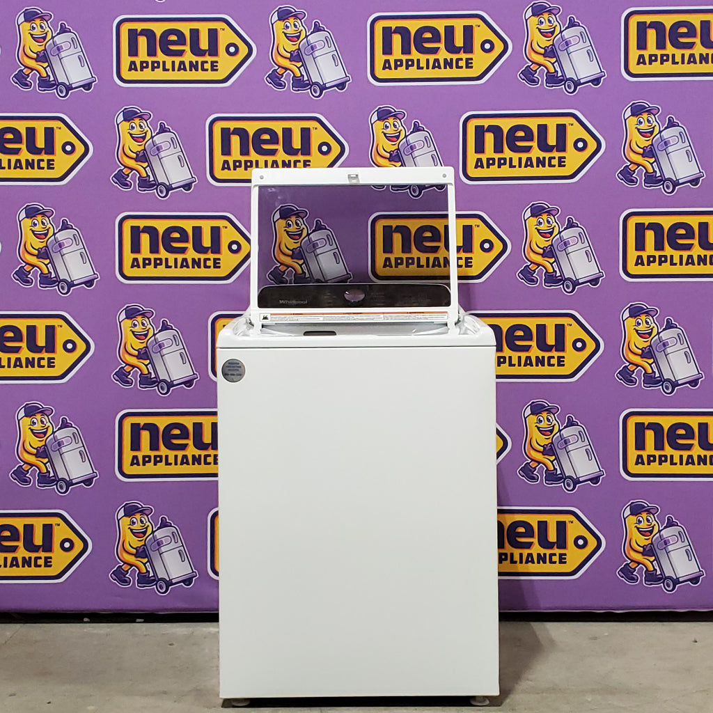 Whirlpool Top Load 4.7 Cu. Ft. Washer with 2-in-1 Removable Agitator in White 1CR044 - WTW5057LW - Certified Refurbished
