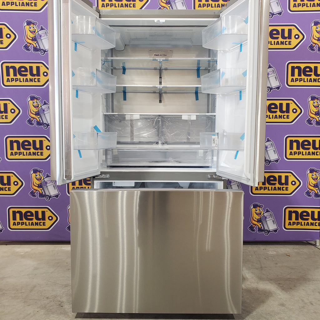 LG 25 cu. ft. Counter-Depth MAX™ with Zero Clearance™ 3-Door French Door Refrigerator with Thin Door Design 3SD923 - LF25Z6211S - Scratch & Dent (Minor)