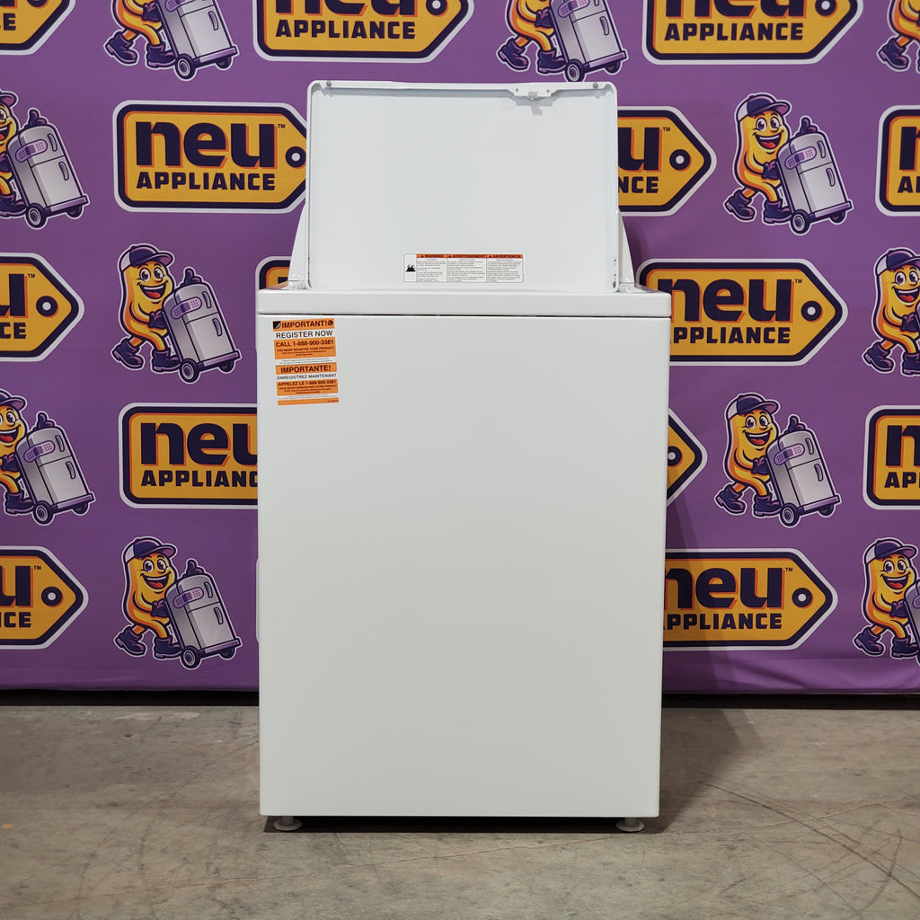 Pictures of Amana Top Load 3.8 Cu. Ft. Washer with High Efficiency Agitator in White NTW4519JW - Open Box - Neu Appliance Outlet - Discount Appliance Outlet in Austin, Tx