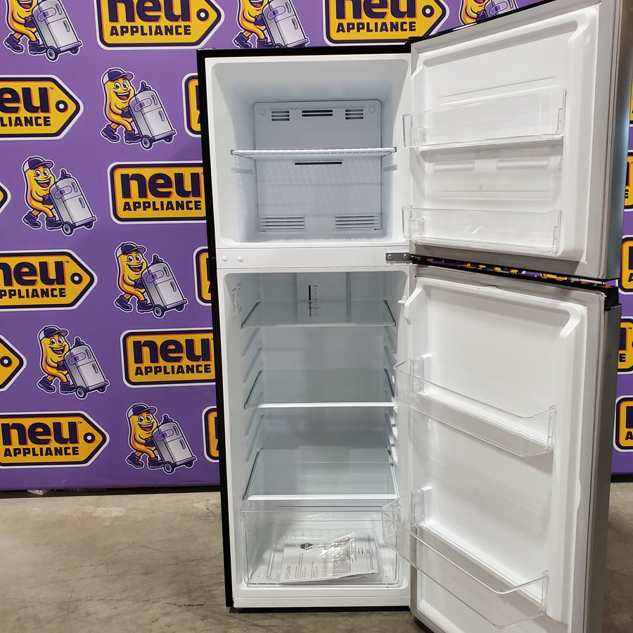 Vissani 10.1 cu. ft. Top Freezer Refrigerator in Stainless Steel MDTF10SS - Scratch & Dent (Moderate)