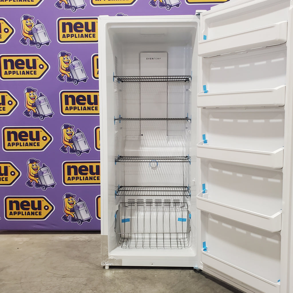 Pictures of Frigidaire 13 Cu. Ft. Garage Ready Upright Freezer with EvenTemp™ Cooling System FFFU13F2VW - Scratch & Dent (Moderate) - Neu Appliance Outlet - Discount Appliance Outlet in Austin, Tx