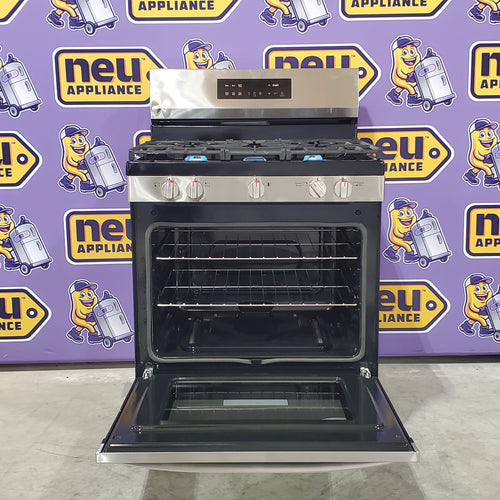 Pictures of Frigidaire 30 in 5 Burner Freestanding Gas Range in Stainless Steel with Quick Boil and Steam Clean FCRG3062AS - Scratch & Dent (Minor) - Neu Appliance Outlet - Discount Appliance Outlet in Austin, Tx