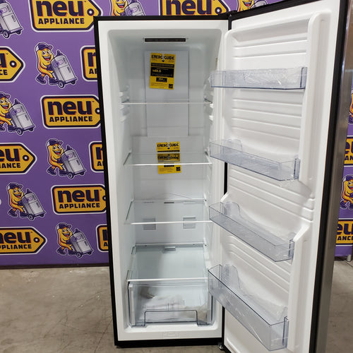 Vissani 24 in. 11 cu. ft. Convertible Auto Defrost Garage Ready Upright Freezer/Refrigerator in Stainless Steel, Energy Star 25135SD600 - VSF11US2A16 - Scratch & Dent (Moderate)