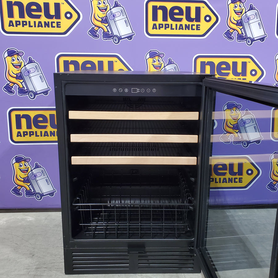 TITTLA 24 in. Single Zone 220 Plus Cans Beverage Refrigerator with Built-in Beverage Cooler KMBR150 - Open Box