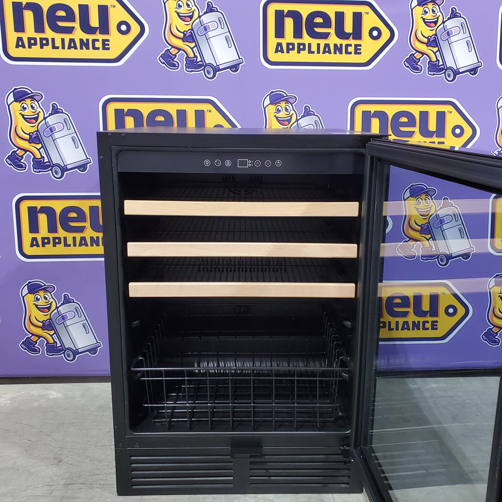 Pictures of TITTLA 24 in. Single Zone 220 Plus Cans Beverage Refrigerator with Built-in Beverage Cooler SA325 - KMBR150 - Open Box - Neu Appliance Outlet - Discount Appliance Outlet in Austin, Tx