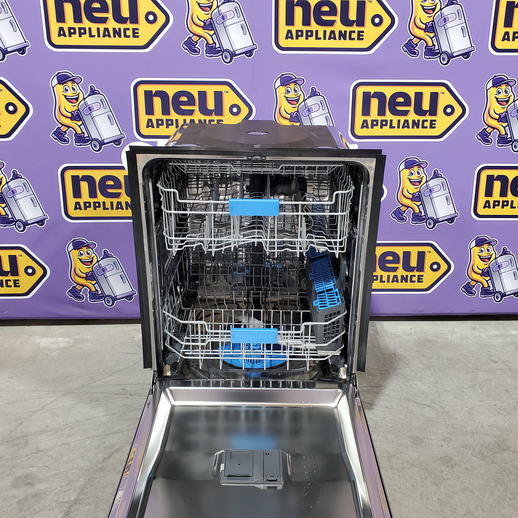 Pictures of GE Profile™ ENERGY STAR® Fingerprint Resistant Top Control Stainless Interior Dishwasher with Microban™ Antimicrobial Technology 30134SD212 - PDT715SYVFS - Scratch & Dent (Major) - Neu Appliance Outlet - Discount Appliance Outlet in Austin, Tx