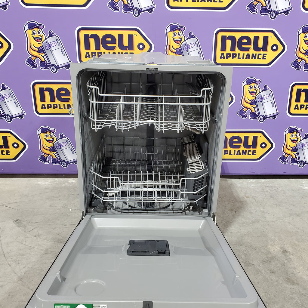 Pictures of GE Top Control Built-In Plastic Tub Dishwasher with Sanitize Cycle and 52 dBA in Stainless Steel 25137SD719 - GDT550PYRFS - Scratch & Dent (Major) - Neu Appliance Outlet - Discount Appliance Outlet in Austin, Tx