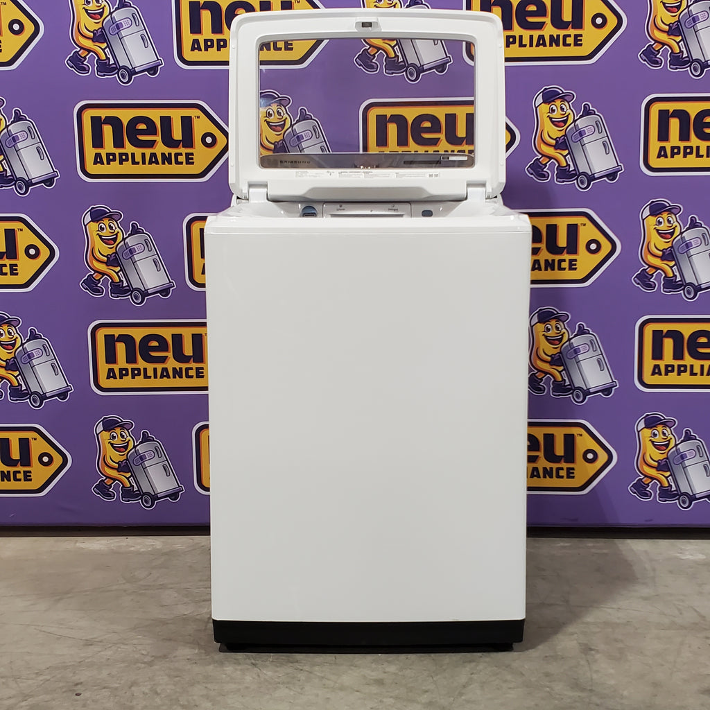 Pictures of Samsung ENERGY STAR 5.0 cu. ft. Top Load Washing Machine with Active Water Jet 1CR02126 - WA50R5200AW - Certified Refurbished - Neu Appliance Outlet - Discount Appliance Outlet in Austin, Tx