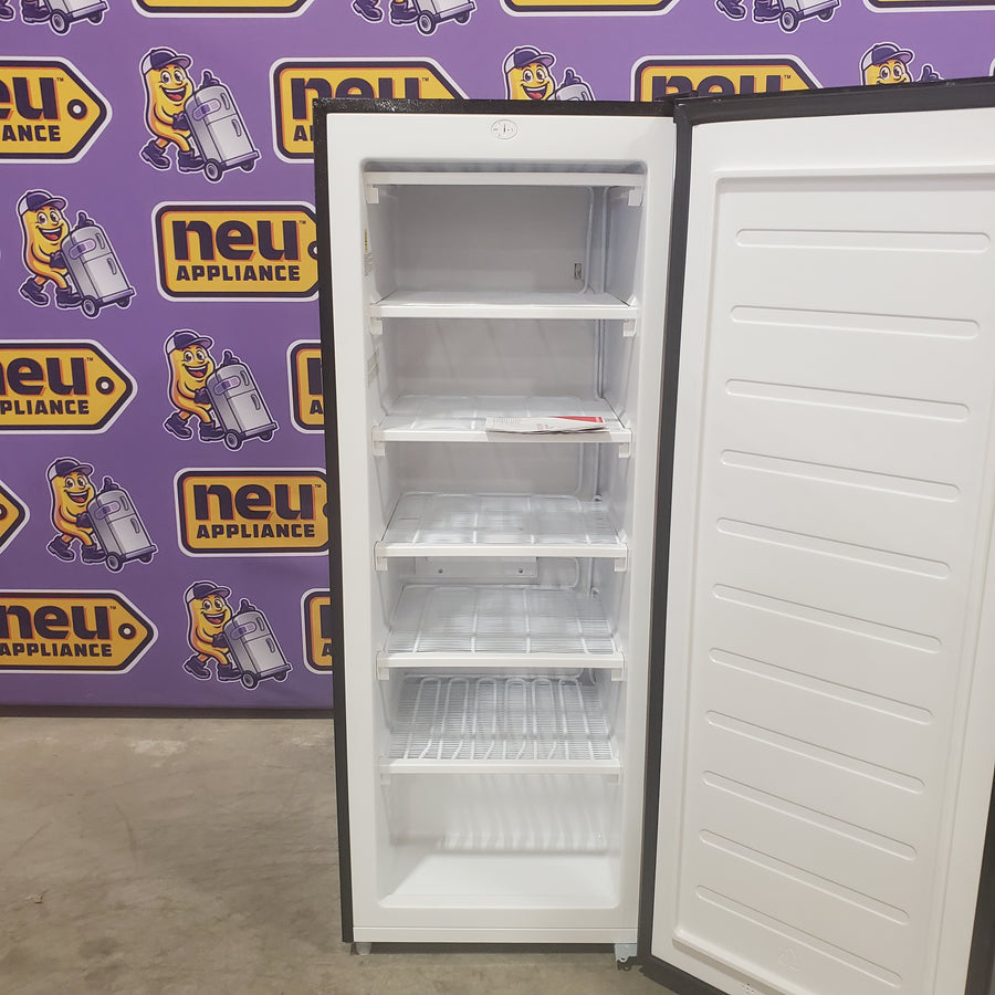 Frigidaire 6.5-cu ft Garage Ready Upright Freezer in Stainless Steel EFRF698 - Open Box