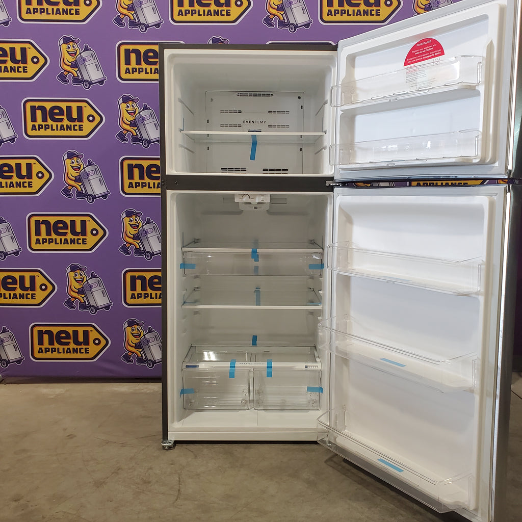 Pictures of Frigidaire 30" Wide 20 cu ft Top Freezer Refrigerator with EvenTemp™ Cooling System in Stainless Steel FFTR2045VS - Scratch & Dent (Minor) (Copy) - Neu Appliance Outlet - Discount Appliance Outlet in Austin, Tx