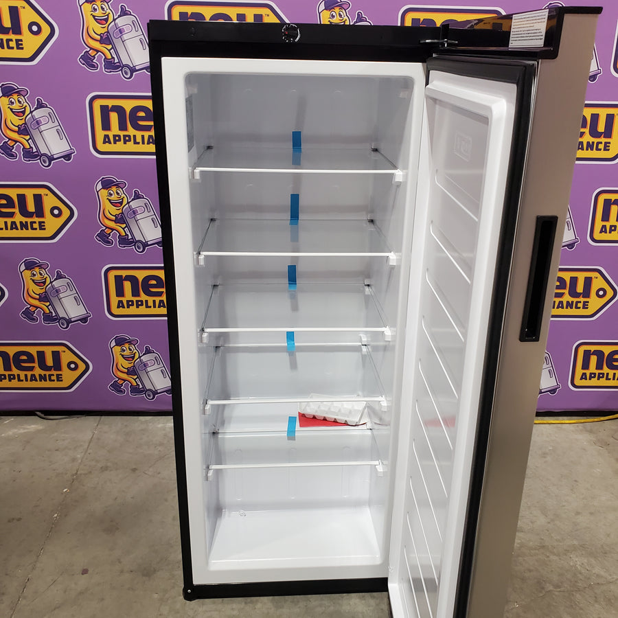 Frigidaire Upright Freezer in Stainless Steel SA676 - FGFRF1097 - Scratch & Dent (Moderate)