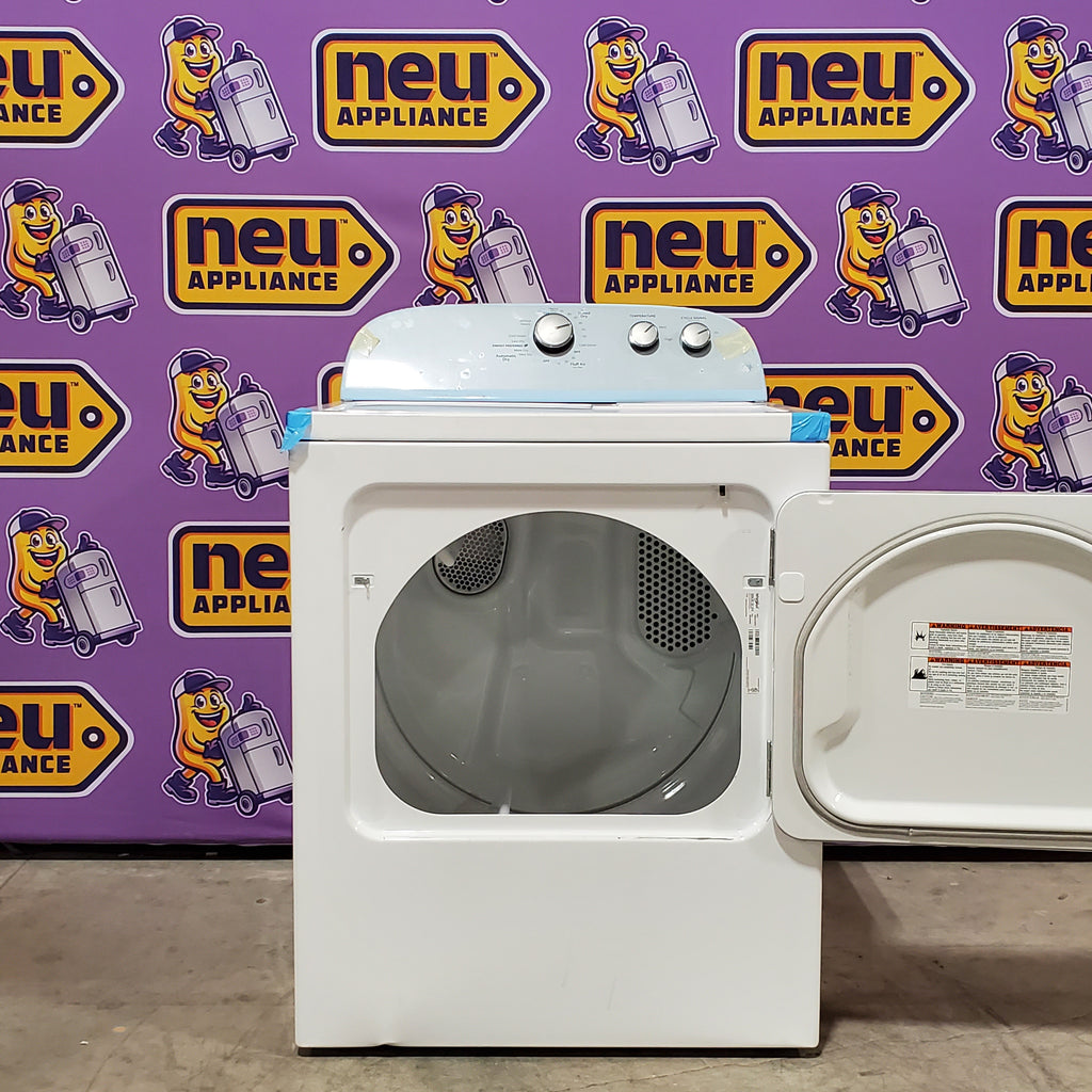 Whirlpool 3.8–3.9 Cu. Ft.  Top Load Washer with  2 in 1 Removable Agitator and Soil Level Selection WTW4957PW - Open Box and Whirlpool 7-cu ft Vented Electric Dryer 16049 - WGD4815EW - Scratch & Dent (Minor)