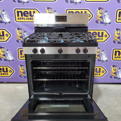 Frigidaire 5 Burner Gas Range with Even Baking Technology in Stainless Steel 20531SD506 - FCRG3052BS - Scratch & Dent (Minor)