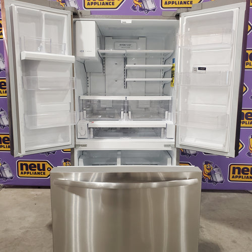 Frigidaire 27.8 cu. ft. 3 Door French Door Refrigerator with Exterior Water and Ice Dispenser 20131SD198 - FRFS2823AS - Scratch & Dent (Moderate)