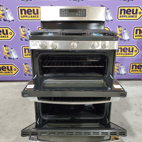 GE Free-Standing Gas Double Oven Convection Range 5SD88 - JGBS86SPSS - Scratch & Dent (Minor)