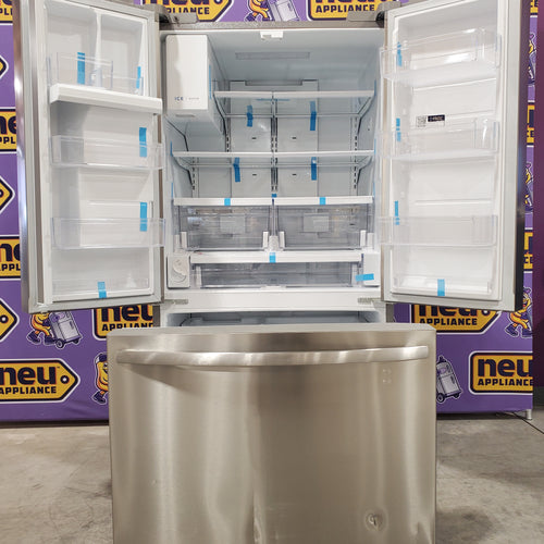 Frigidaire 28 Cu. Ft. Standard-Depth French Door Refrigerator in Stainless Steel FRFS2823AF - Scratch & Dent (Moderate)