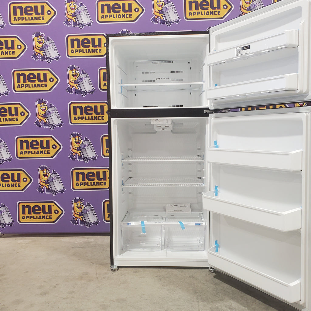 Pictures of Frigidaire Garage Ready Top Freezer 18 Cu. Ft. Refrigerator with EvenTemp Cooling System FFTR1814WB - Open Box - Neu Appliance Outlet - Discount Appliance Outlet in Austin, Tx