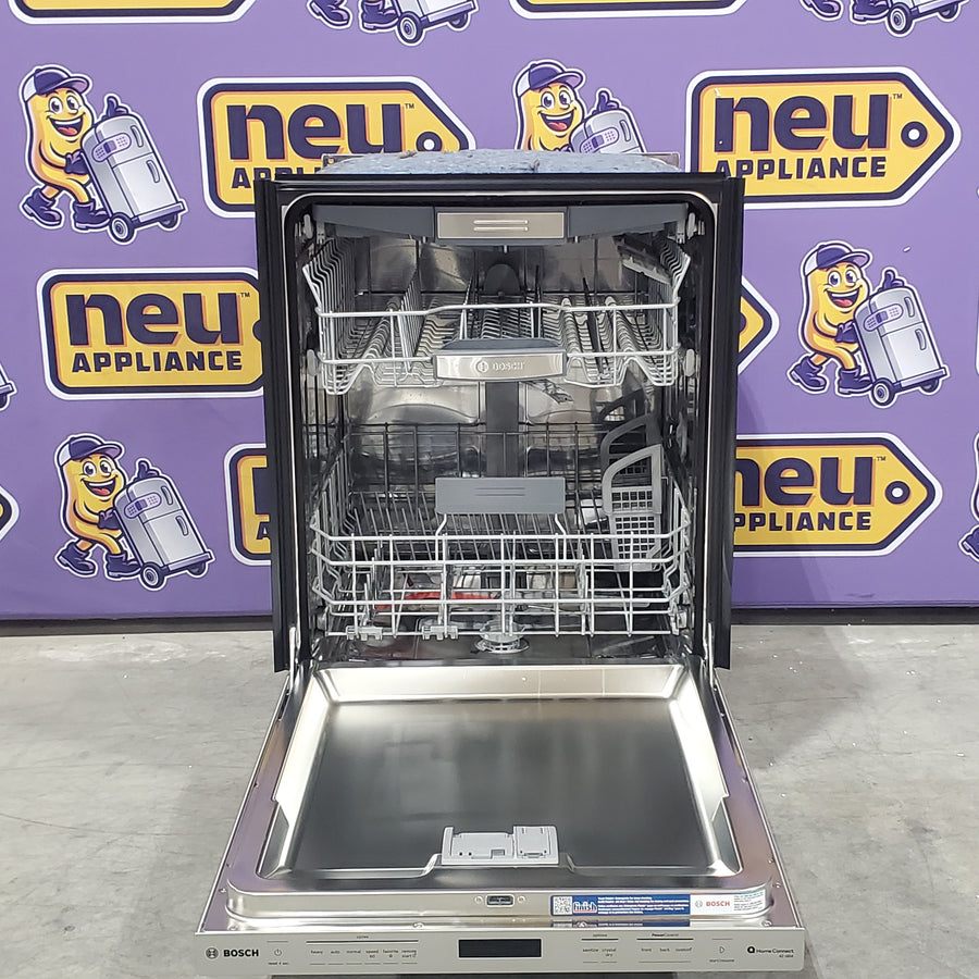 Bosch 800 Series Dishwasher 24'' Anti-fingerprint Stainless Steel 3SD850 - SHP78CM5N - Open Box