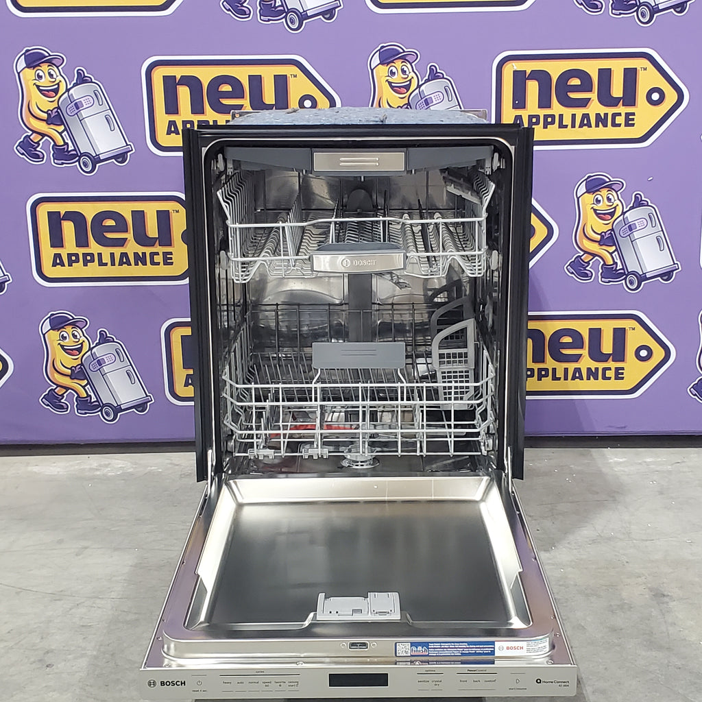 Bosch 800 Series Dishwasher 24'' Anti-fingerprint Stainless Steel 3SD850 - SHP78CM5N - Open Box