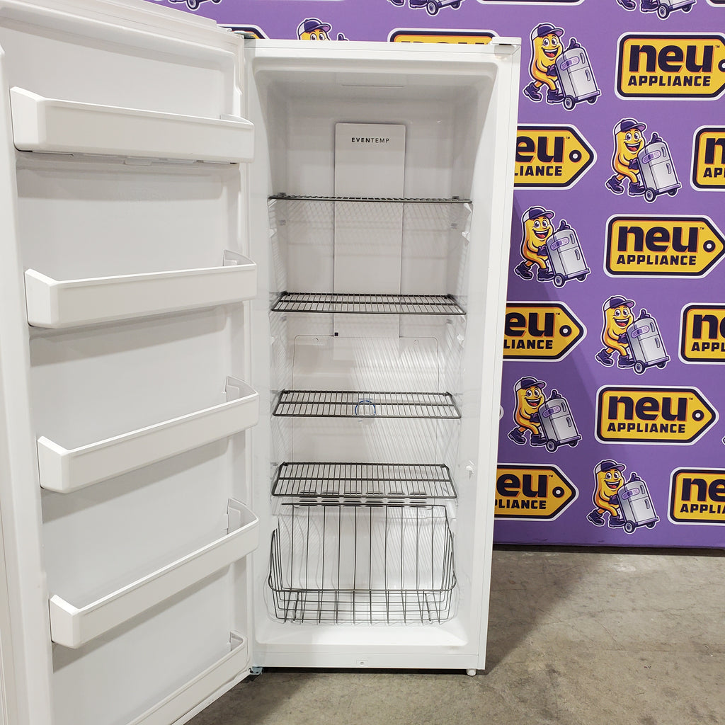 Pictures of Frigidaire 13 Cu. Ft. Garage Ready Upright Freezer with EvenTemp™ Cooling System 20SD113 - FFFU13F2VW - Scratch & Dent (Moderate) - Neu Appliance Outlet - Discount Appliance Outlet in Austin, Tx