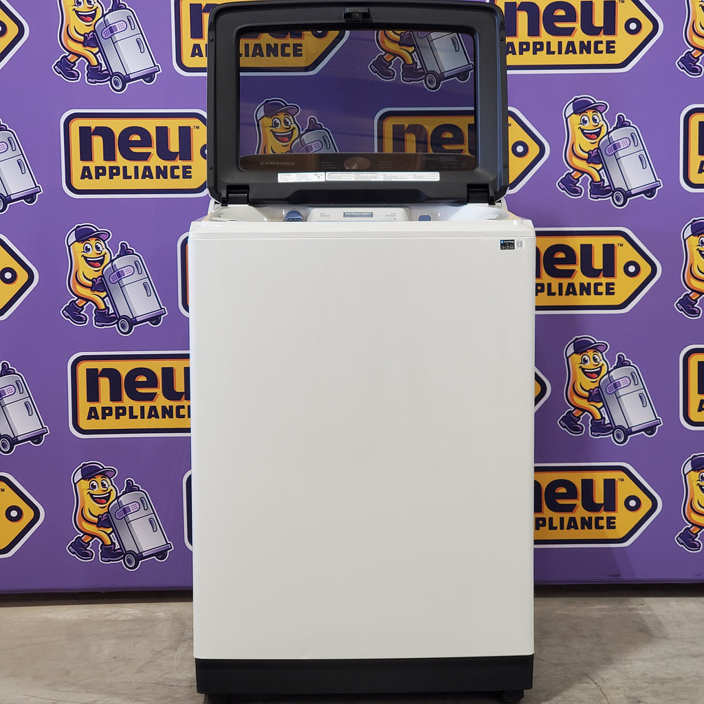 Pictures of Samsung Smart Top Load 5.5 Cu. Ft. with Auto Dispense Washer WA55CG7500AE - Open Box - Neu Appliance Outlet - Discount Appliance Outlet in Austin, Tx