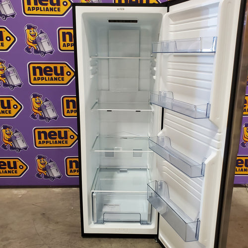 Vissani 24 in. 11 cu. ft. Convertible Auto Defrost Garage Ready Upright Freezer/Refrigerator in Stainless Steel, Energy Star SA309 - VSF11US2A16 - Scratch & Dent (Minor)