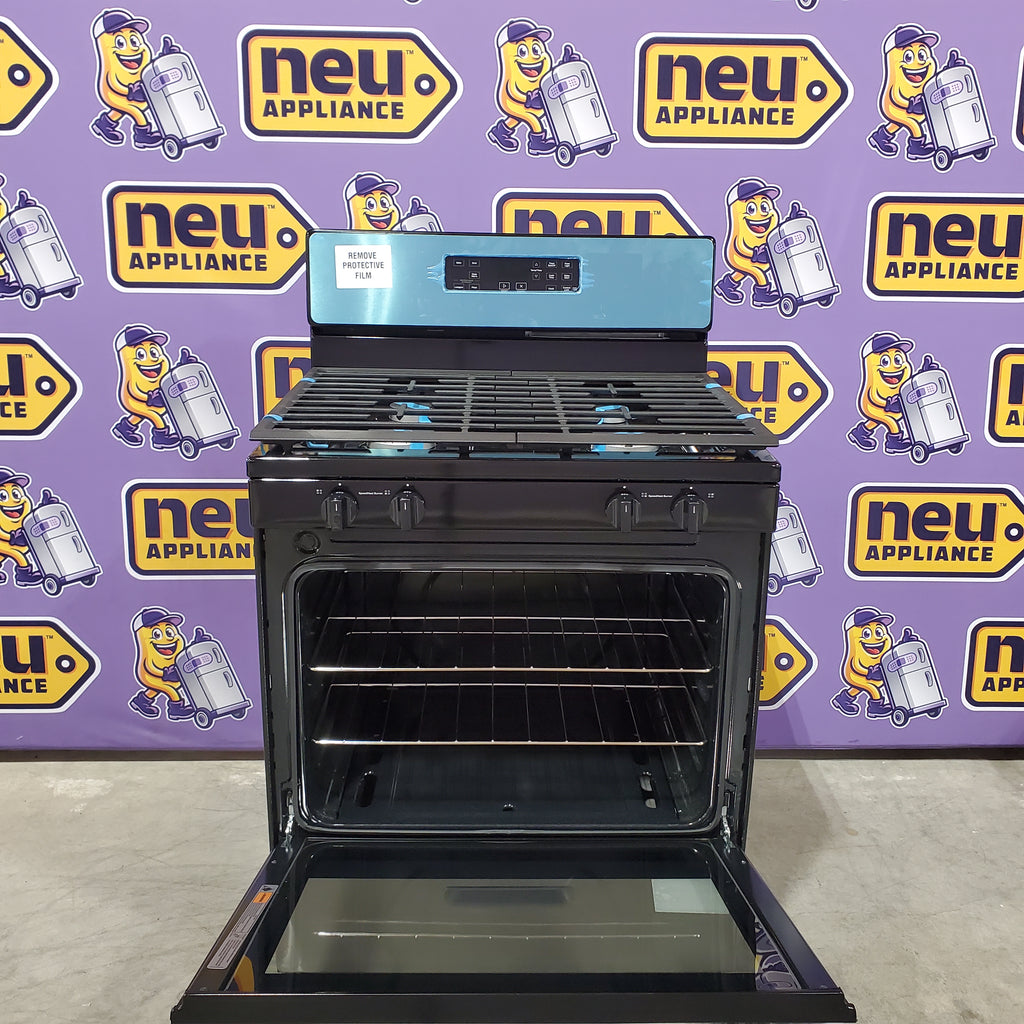 Pictures of Whirlpool 5.1 Cu. Ft. Freestanding Gas Range with Broiler Drawer and Two Speed Heat Burners in Stainless Steel 251315SD1155 - WFG320M0MS - Open Box - Neu Appliance Outlet - Discount Appliance Outlet in Austin, Tx