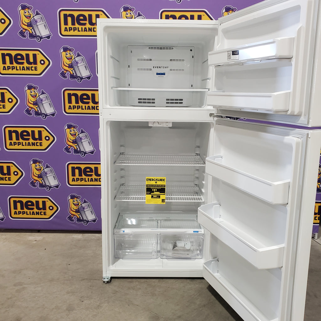Pictures of Frigidaire 18 Cu. Ft. Garage Ready Top Freezer Refrigerator 20231SD251 - FFHT1814WW - Scratch & Dent (Major) - Neu Appliance Outlet - Discount Appliance Outlet in Austin, Tx
