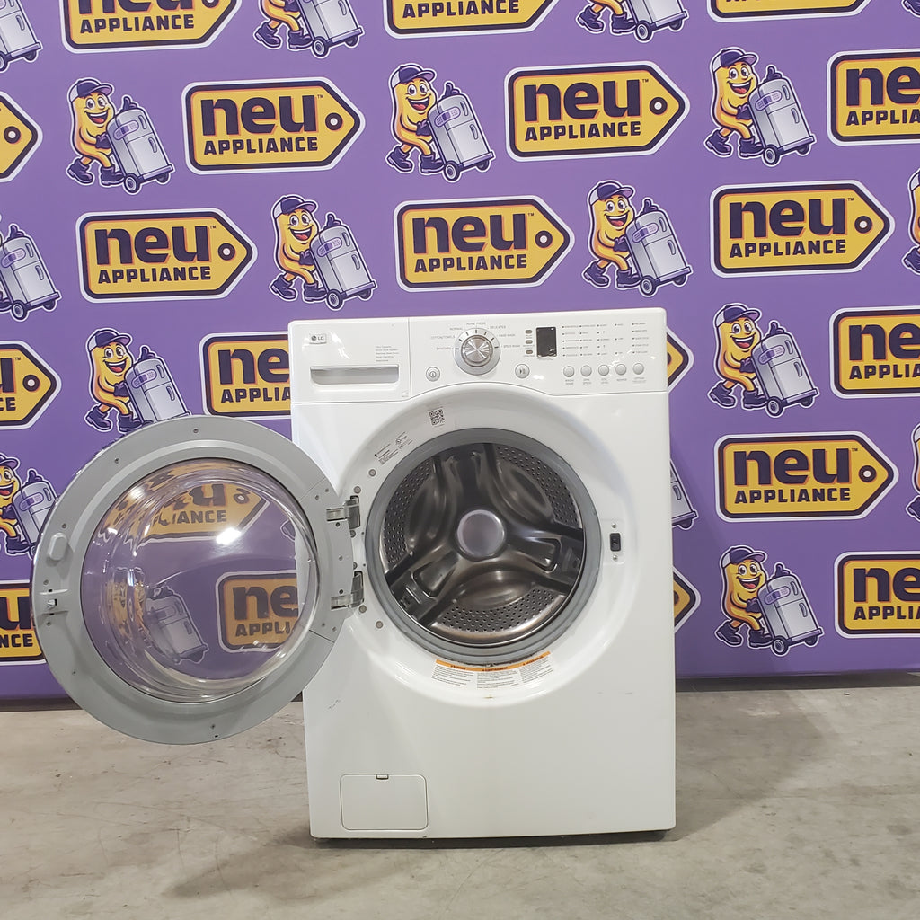 Pictures of LG White Stackable Front Load 4.5 Cu. Ft. Washer with Coldwash Technology and SenseClean System WM2233HW - Certified Refurbished - Neu Appliance Outlet - Discount Appliance Outlet in Austin, Tx