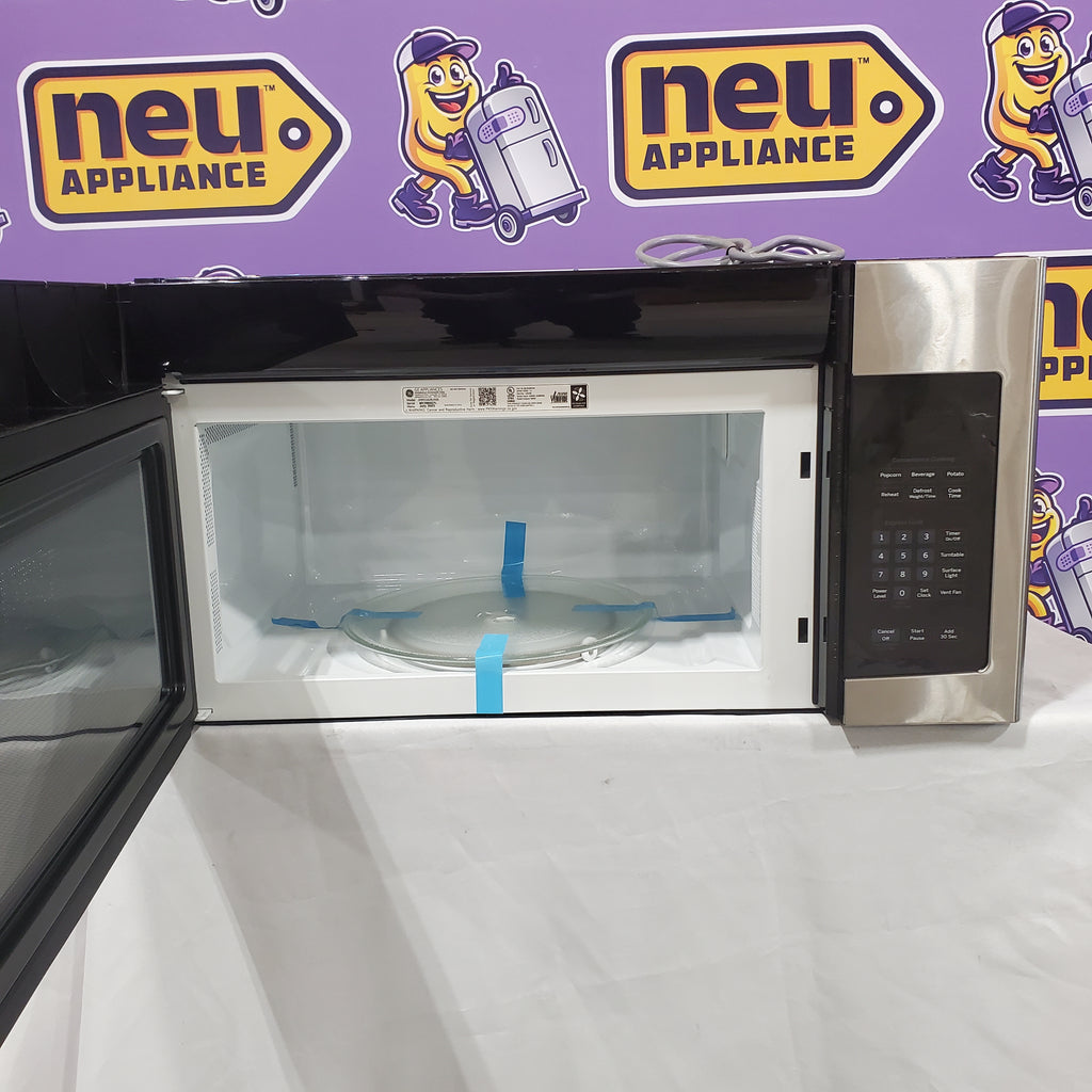 Pictures of GE® 1.6 Cu. Ft. Over-the-Range Microwave Oven 5SD281 - JVM3162RJSS - Scratch & Dent (Moderate) - Neu Appliance Outlet - Discount Appliance Outlet in Austin, Tx