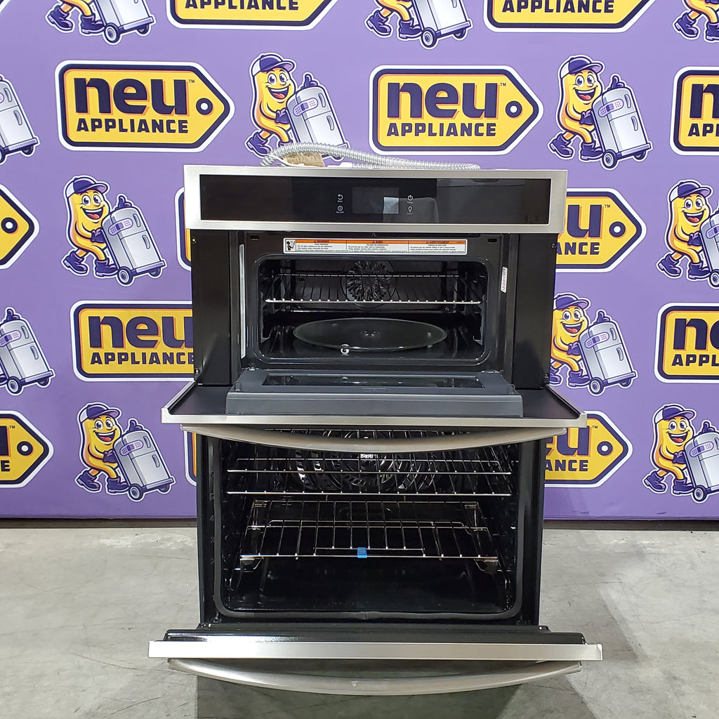 Pictures of Frigidaire Gallery 30" Electric Wall Oven and Microwave Combination with 15+ Ways To Cook 3SD1027 - GCWM3067AF - Open Box - Neu Appliance Outlet - Discount Appliance Outlet in Austin, Tx