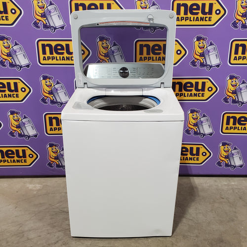 Pictures of GE Profile 5.0 cu. ft. High-Efficiency ENERGY STAR Smart Top Load Washer in White with Microban Technology 22136SD251 - PTW600BSRWS - Scratch & Dent (Minor) - Neu Appliance Outlet - Discount Appliance Outlet in Austin, Tx