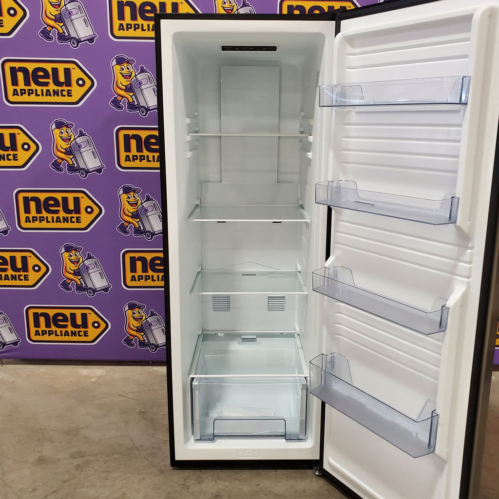 Vissani 24 in. 11 cu. ft. Convertible Auto Defrost Garage Ready Upright Freezer/Refrigerator in Stainless Steel, Energy Star SA310 - VSF11US2A16 - Scratch & Dent (Minor)