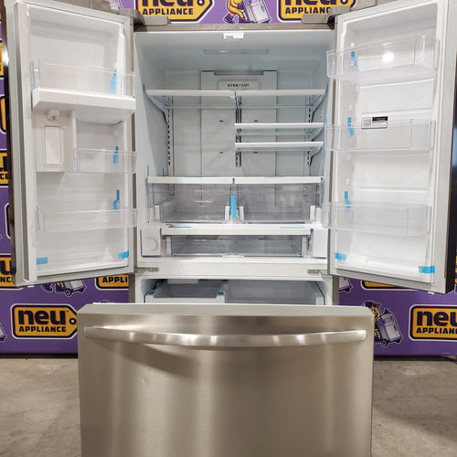 Frigidaire 29 Cu. Ft. Standard-Depth French Door Refrigerator in Stainless Steel 20SD015 - FRFN2813AF - Scratch & Dent (Moderate)